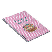 Cookie Baking Journal for Storing and Tracking  ノートブック (右側)