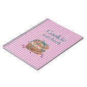 Cookie Baking Journal for Storing and Tracking  ノートブック (左側)