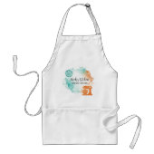 Cookie Baking Music Making Personalized Apron スタンダードエプロン (正面)