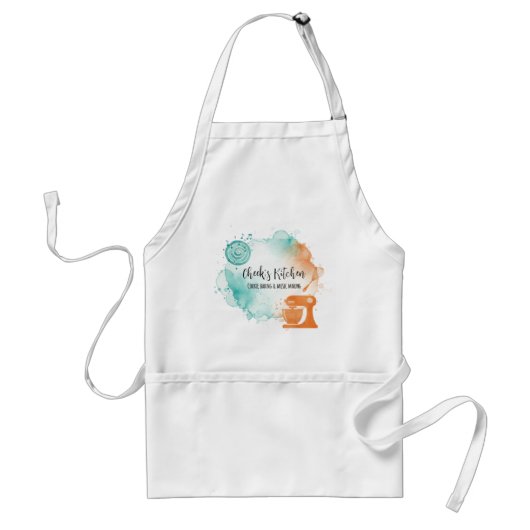 Cookie Baking Music Making Personalized Apron スタンダードエプロン (正面)