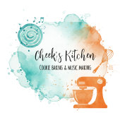 Cookie Baking Music Making Personalized Apron スタンダードエプロン