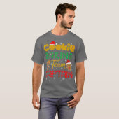 Cookie Baking Team Captain Gingerbread Christmas Tシャツ (正面フル)