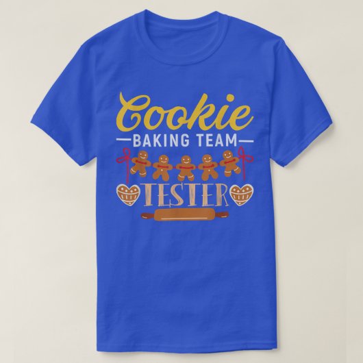 Cookie Baking Team Tester  1142 Tシャツ (デザイン正面)