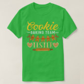 Cookie Baking Team Tester  1144 Tシャツ (デザイン正面)