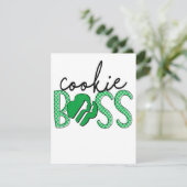 Cookie Boss Scout Girls Cookie Dealer 招待状 (スタンド正面)