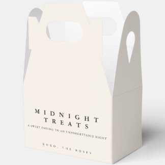 Cookie Box - Midnight Treats フェイバーボックス