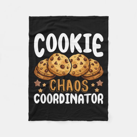 Cookie Chaos Coordinator  フリースブランケット (正面)