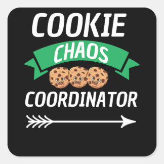 Cookie Chaos Coordinator Scouting Lover スクエアシール