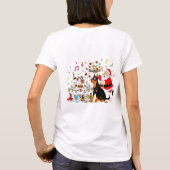 Cookie Chaos: Santa’s Sweet & Silly Pet Party Tシャツ (裏面)