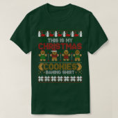 Cookie Crew Gingerbread This Is My Christmas Cooki Tシャツ (デザイン正面)
