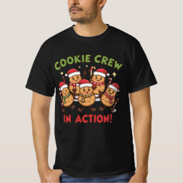 Cookie Crew in Action – Christmas Baking Fun Shirt Tシャツ