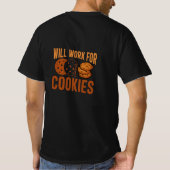 Cookie Day - すべてが良くなる、お菓子の日 Tシャツ (裏面)