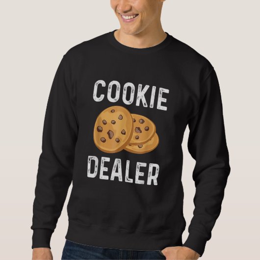 Cookie Dealer Cookie   Cookie Baker Cookie スウェットシャツ (正面)