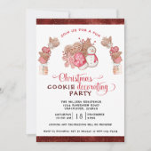 Cookie Decorating Party, Gingerbread Cookies 招待状 (正面)