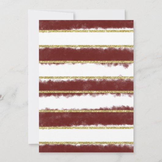 Cookie Decorating Party, Gingerbread Cookies 招待状 (裏面)