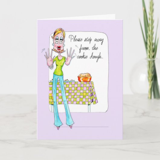 Cookie Doug誕生日または友情カード カード (正面)