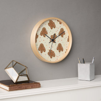 Cookie Dough Pattern Wall Clock 壁時計
