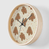 Cookie Dough Pattern Wall Clock 壁時計 (傾斜)