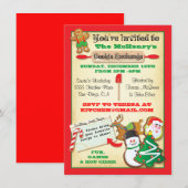 Cookie Exchangeスワップ招待状 招待状 (正面/裏面)