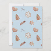 Cookie Exchangeテーブルの署名。 サンキューカード (裏面)