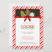 Cookie Exchangeパーティー 招待状 (正面)