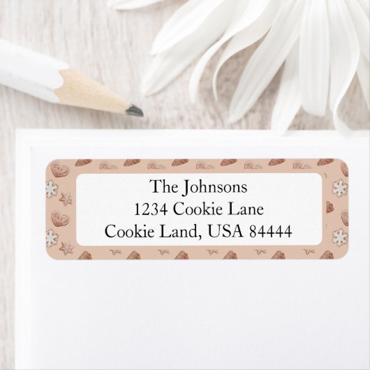 Cookie Exchange差出人住所 ラベル (インサイチュ)