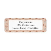 Cookie Exchange差出人住所 ラベル (正面)