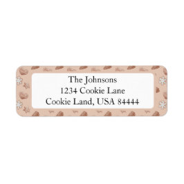 Cookie Exchange差出人住所 ラベル