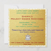 Cookie Exchange招待状 招待状 (裏面)