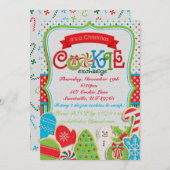 Cookie Exchange招待状 招待状 (正面/裏面)