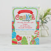 Cookie Exchange招待状 招待状 (スタンド正面)