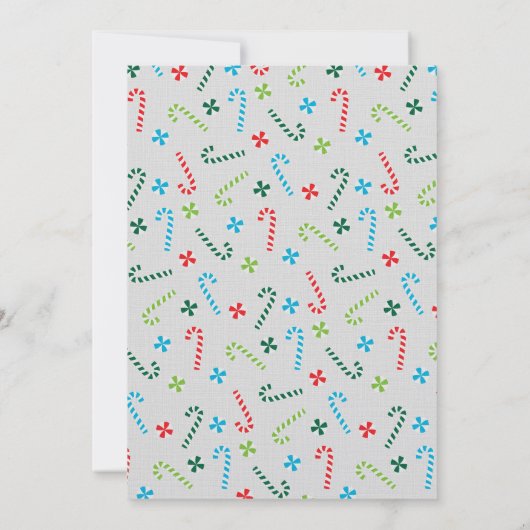 Cookie Exchange招待状 招待状 (裏面)