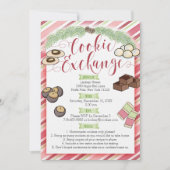 Cookie Exchange招待状 招待状 (正面)