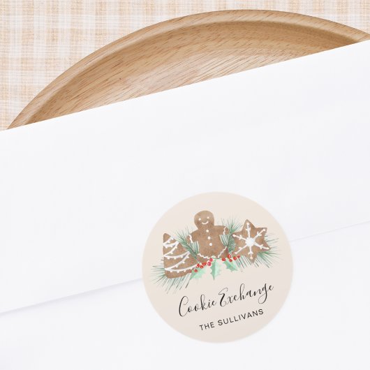 Cookie Exchange ラウンドシール