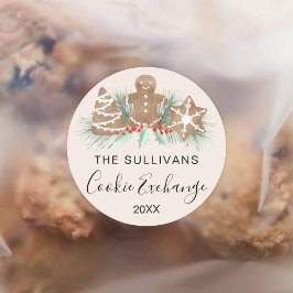 Cookie Exchange ラウンドシール