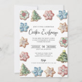 Cookie Exchange Christmas Party 招待状 (正面)