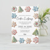 Cookie Exchange Christmas Party 招待状 (スタンド正面)