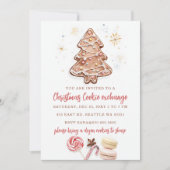 Cookie Exchange Christmas Party 招待状 (正面)