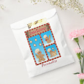 Cookie Exchange Gingerbread Men Bakers フェイバーバッグ (封をした状態)