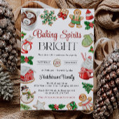 Cookie Exchange Party Invitation 招待状