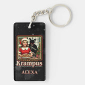 Cookie For Krampus Merry Krampus Christmas Horror キーホルダー (裏面)