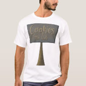 Cookie For SaleメニューTシャツ Tシャツ (正面)