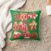 Cookie For Santa And Me – クリスマス クッション (ブランケット)
