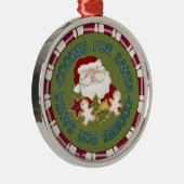 Cookie for Santa Keepsakeオーナメント メタルオーナメント (右)