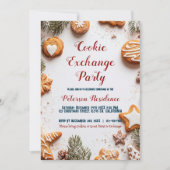 Cookie Iスイーツ交換パーティー 招待状 (正面)