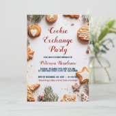 Cookie Iスイーツ交換パーティー 招待状 (スタンド正面)