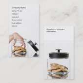 Cookie Jarプロファイルカード – 両面 名刺 (正面/裏面)