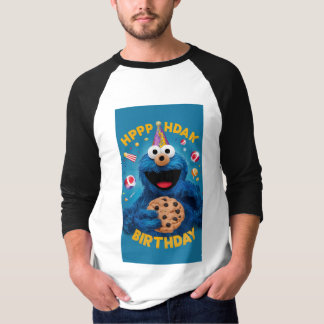 「Cookie Monsterの誕生日Bash:ポップ・アートのエディション！」 Tシャツ