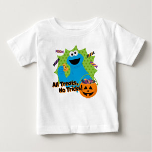 Cookie Monster お菓子大好き!いたずらなし! ベビーTシャツ