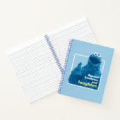 Cookie Monster | 広めよう親切と笑顔 ノートブック (内部)
